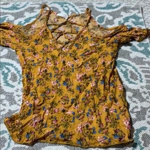 Off the shoulder shirt